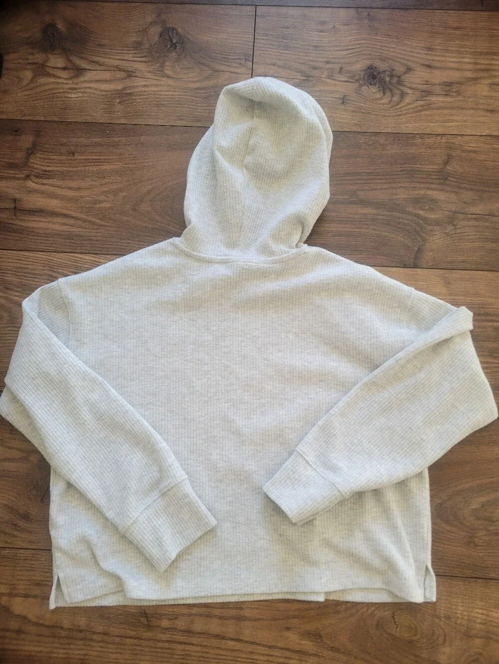 Old Navy Lightweight Waffle Knit Cozy Pullover Hooded Sweatshirt Youth XL